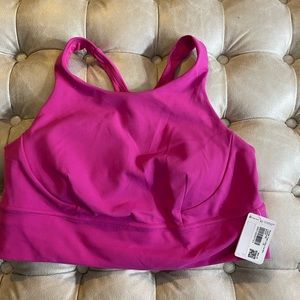 NWT lululemon wunder train long line bra